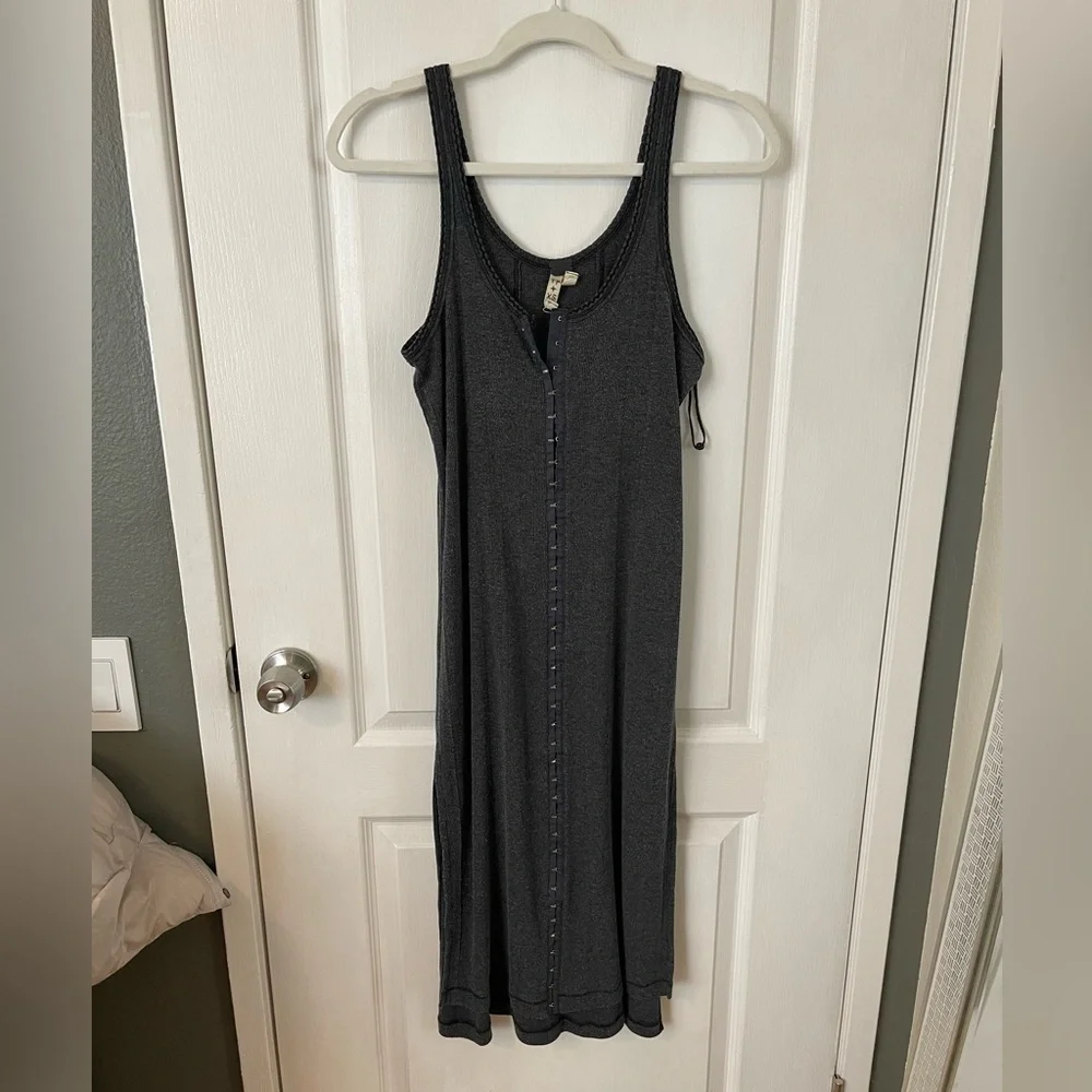 Free People Gray Dress - Picture 3 of 8